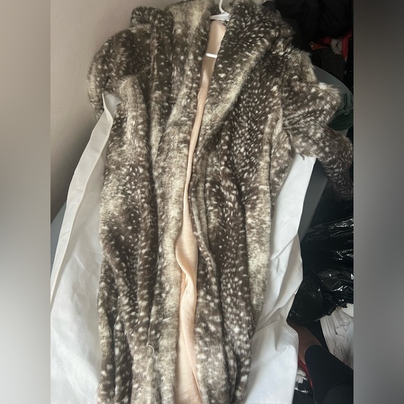 Free people fur cardigan. New without tags. - Picture 2 of 4